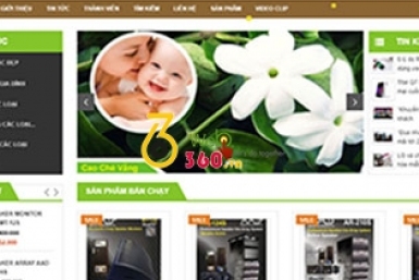 THIẾT KẾ WEBSITE BÁN HÀNG