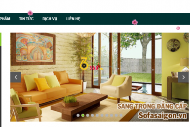 THIẾT KẾ WEBSITE NỘI THẤT