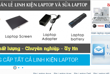 Thiết kế web bán linh kiện máy vi tính tổng hợp