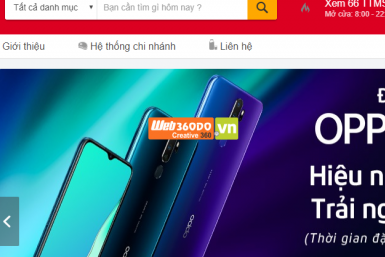 Thiết kế website siêu thị điện máy?