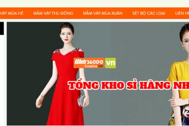 THIẾT KẾ WEBSITE THỜI TRANG