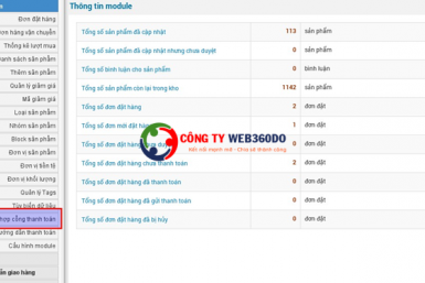 Tích hợp cổng thanh toán "ONEPAY"