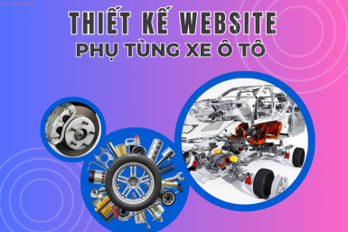 Thiết kế website phụ tùng ôtô