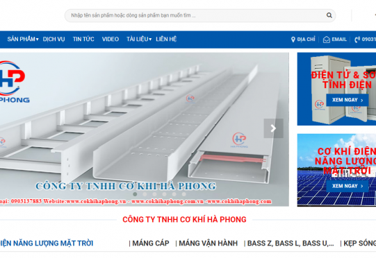 CÔNG TY TNHH CƠ KHÍ HÀ PHONG