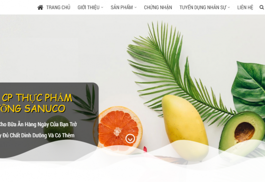 CÔNG TY CỔ PHẦN THỰC PHẨM DINH DƯỠNG SANUCO