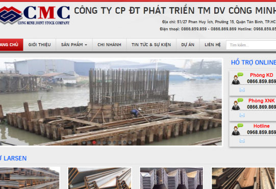 CÔNG TY CP ĐT PHÁT TRIỂN TM DV CÔNG MINH