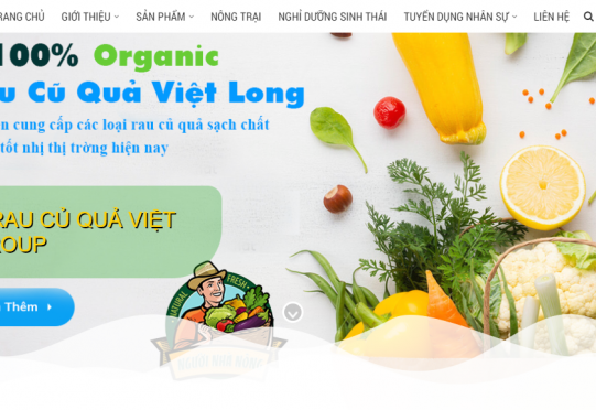 Thiết kế web thực phẩm