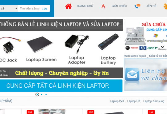 Thiết kế web Vi tính Trường Phát
