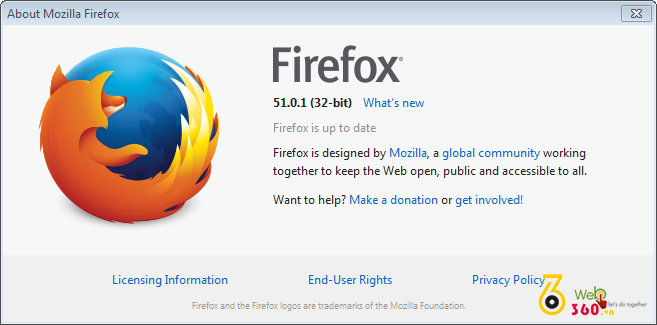 about firefox