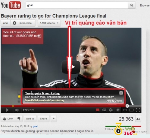QUẢNG CÁO YOUTUBE