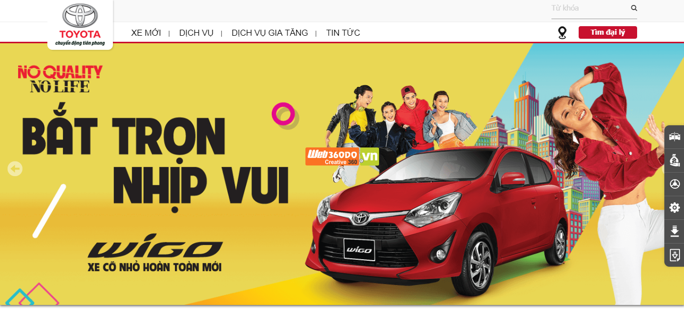 Thiết kế Web Mua Bán Ôtô – Xe Hơi