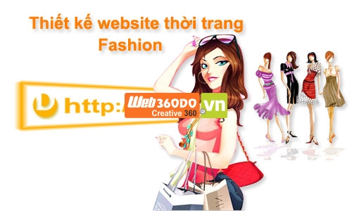 THIẾT KẾ WEB THỜI TRANG