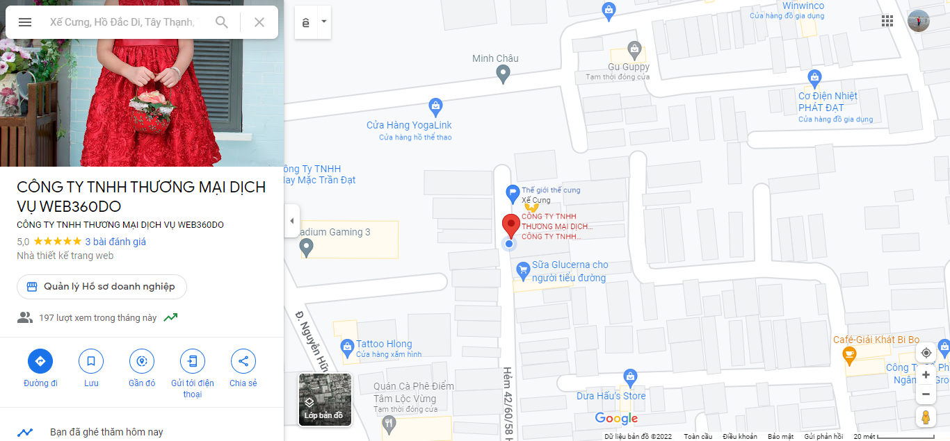 Hướng dẫn lấy tọa độ Google maps